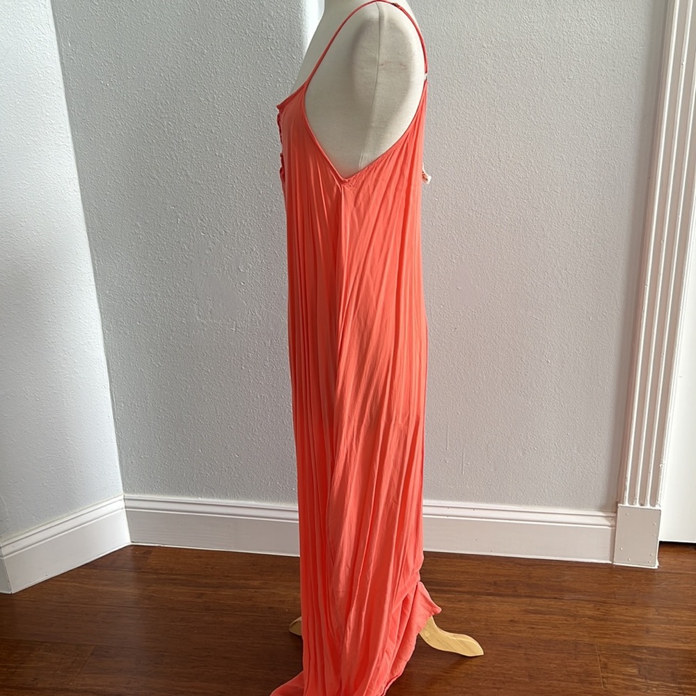 Elan Women's Adjustable Straps Maxi With Pockets Dress Size OS - Picture 8 of 12